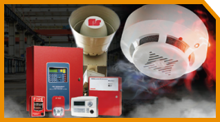 dispostivos y alarmas de sistemas contra incendios